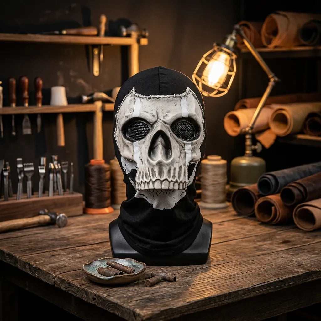 Masque Tête de Mort Halloween Unique