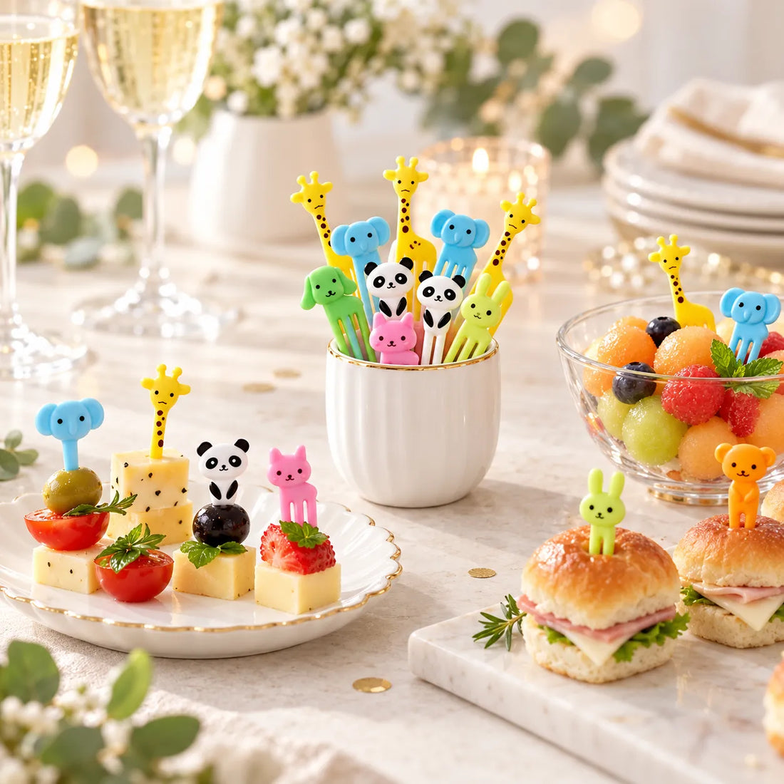 Mini Pics Cocktail Pour Enfant mignon