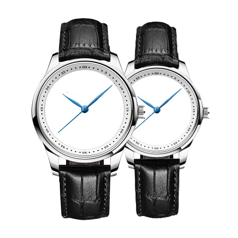 Montre Couple Personnalisée Saint-Valentin Elégante