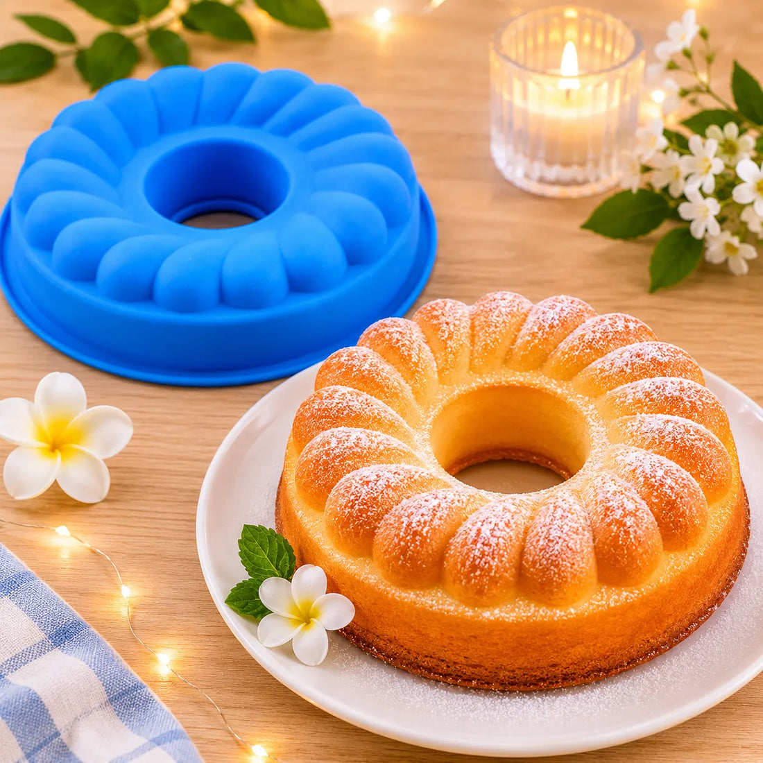Moule 3D Gâteau en Silicone