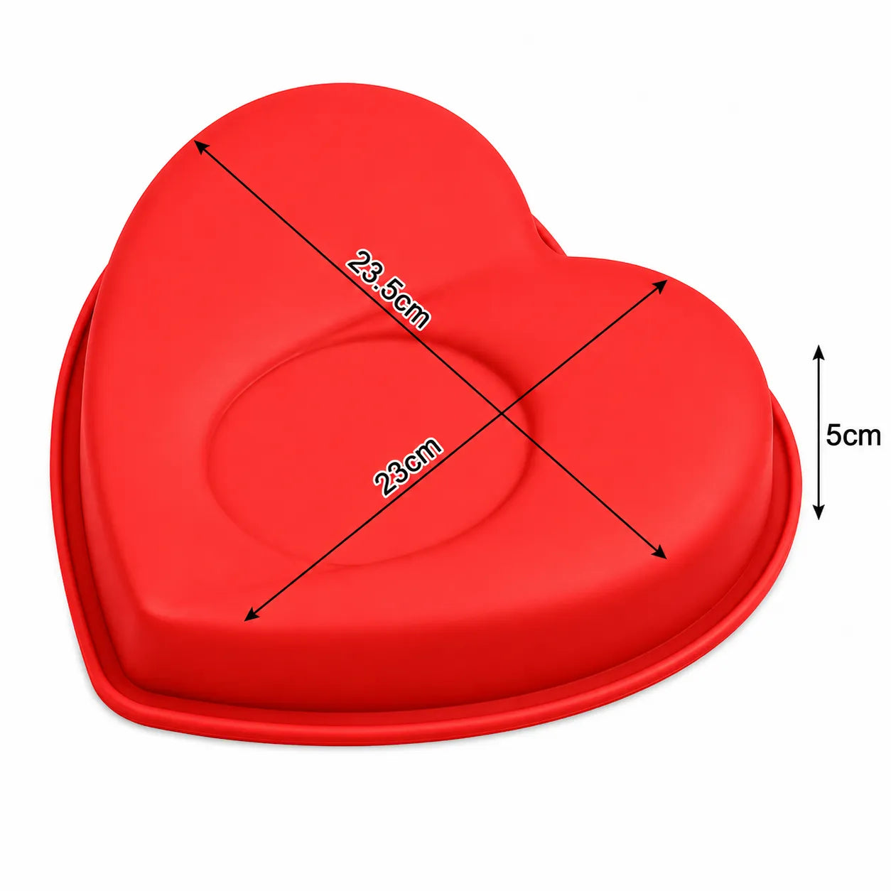 Moule Cœur 3D pour Gâteau Minimaliste
