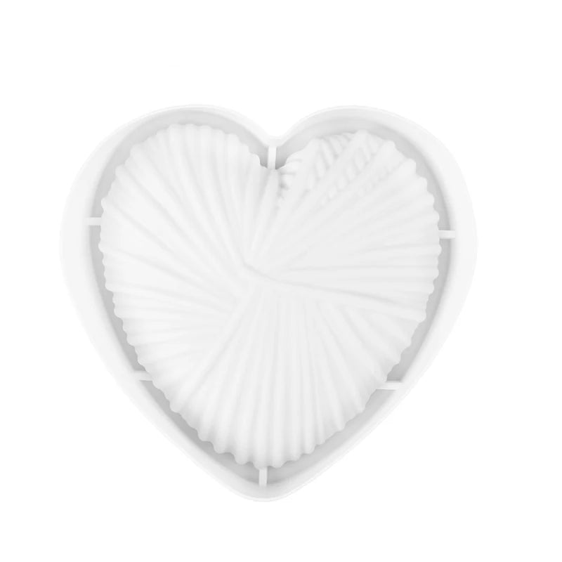 Moule à Gâteau Cœur Silicone Homogène