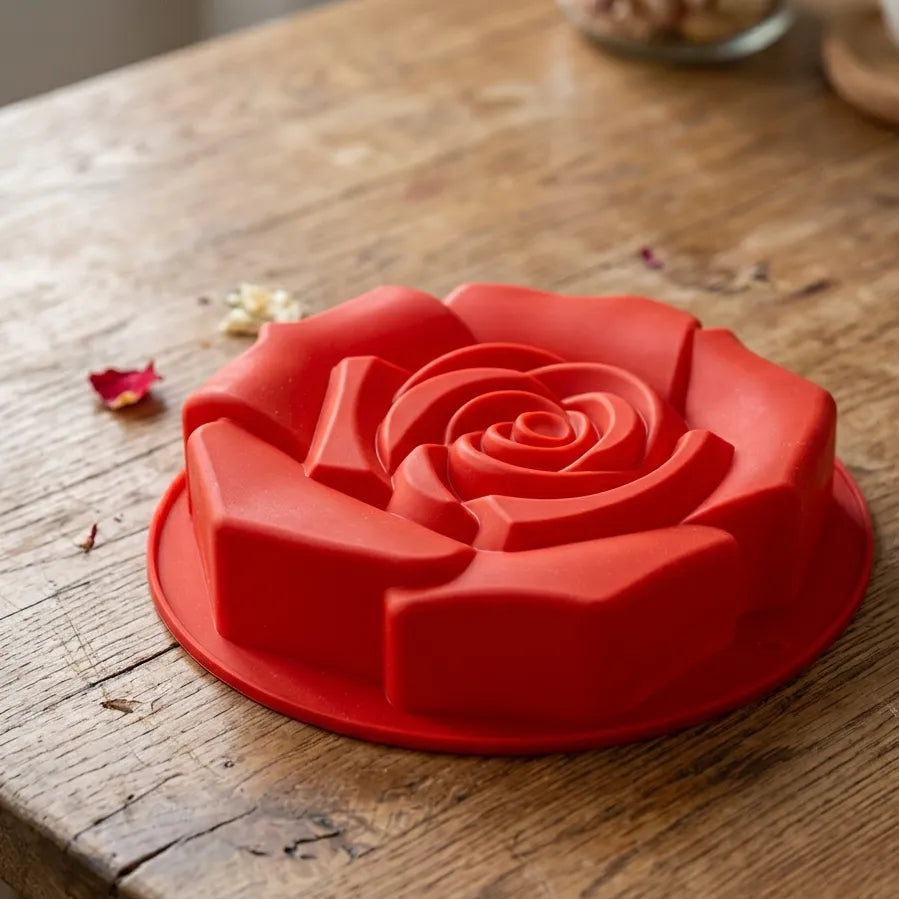 Moule à Gâteau Fleur de Rose unique