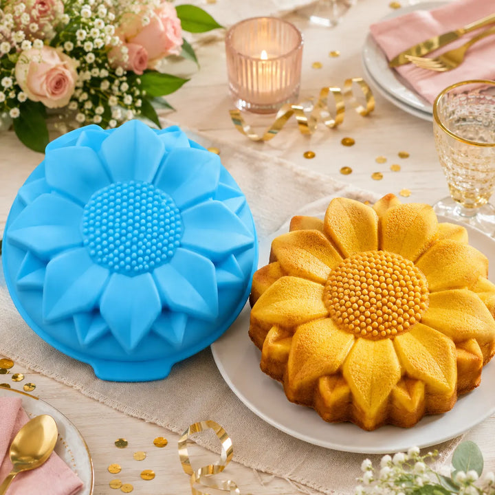 Moule à Gâteau Fleur en Silicone