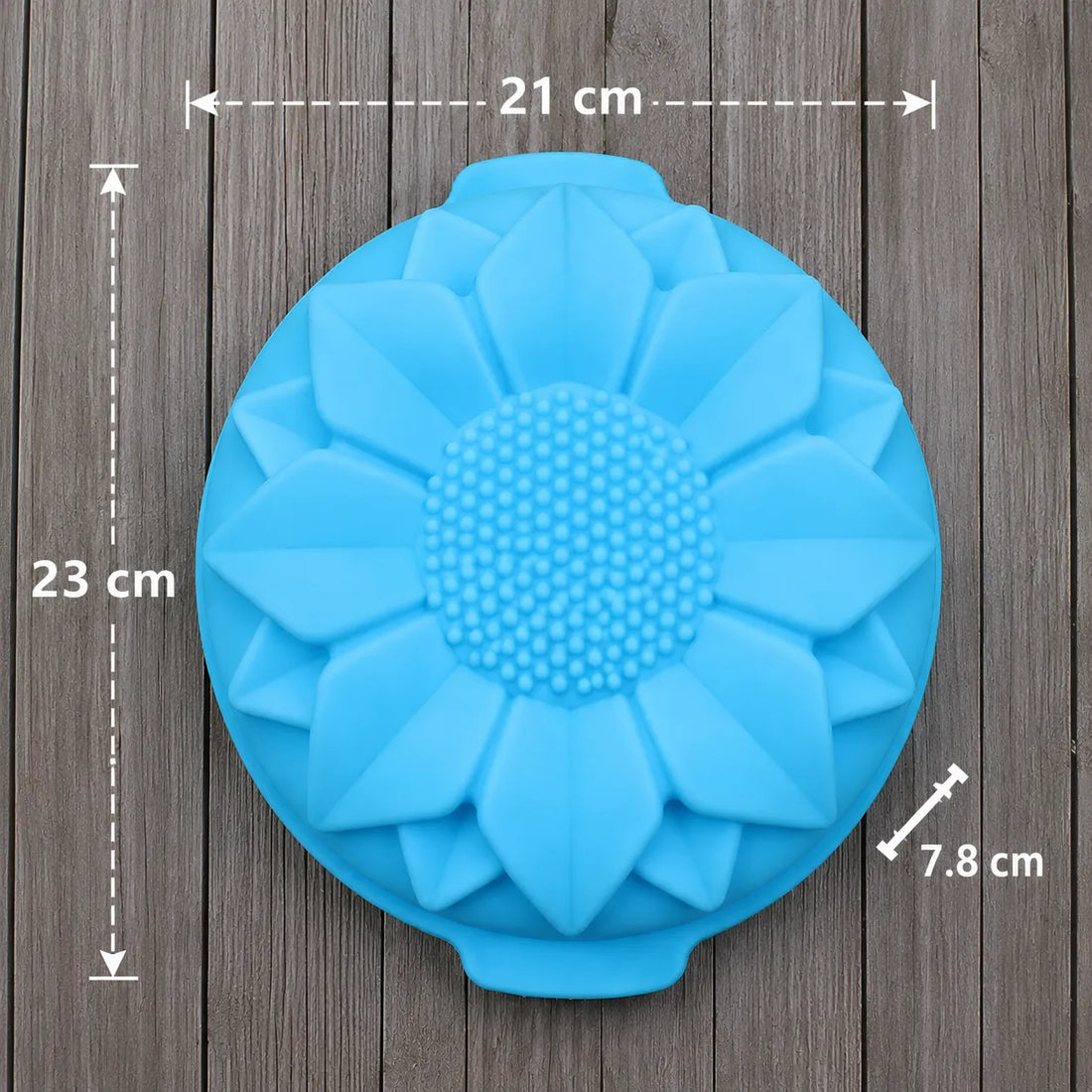 Moule à Gâteau Fleur en Silicone Moderne