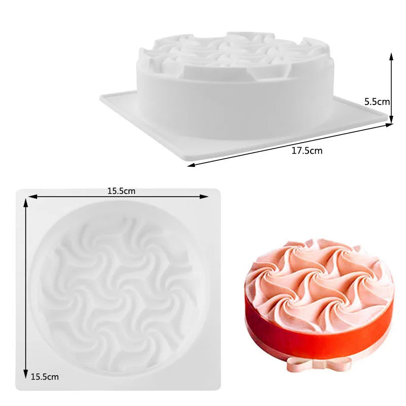 Moule à Gâteau Original en Silicone Moderne