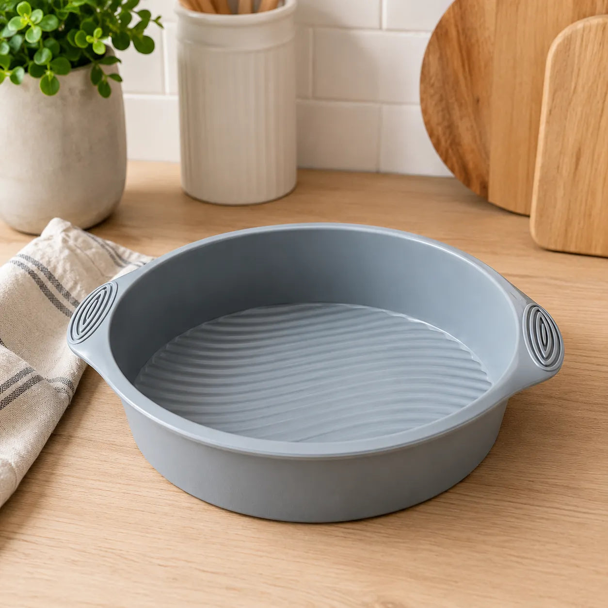 Moule à Gâteau Rond en Silicone Unique