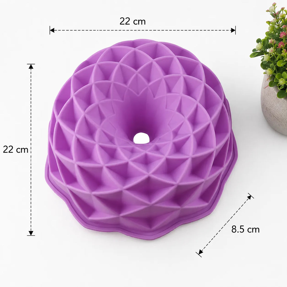 Moule de Cuisson à Gâteau Design en Silicone Moderne