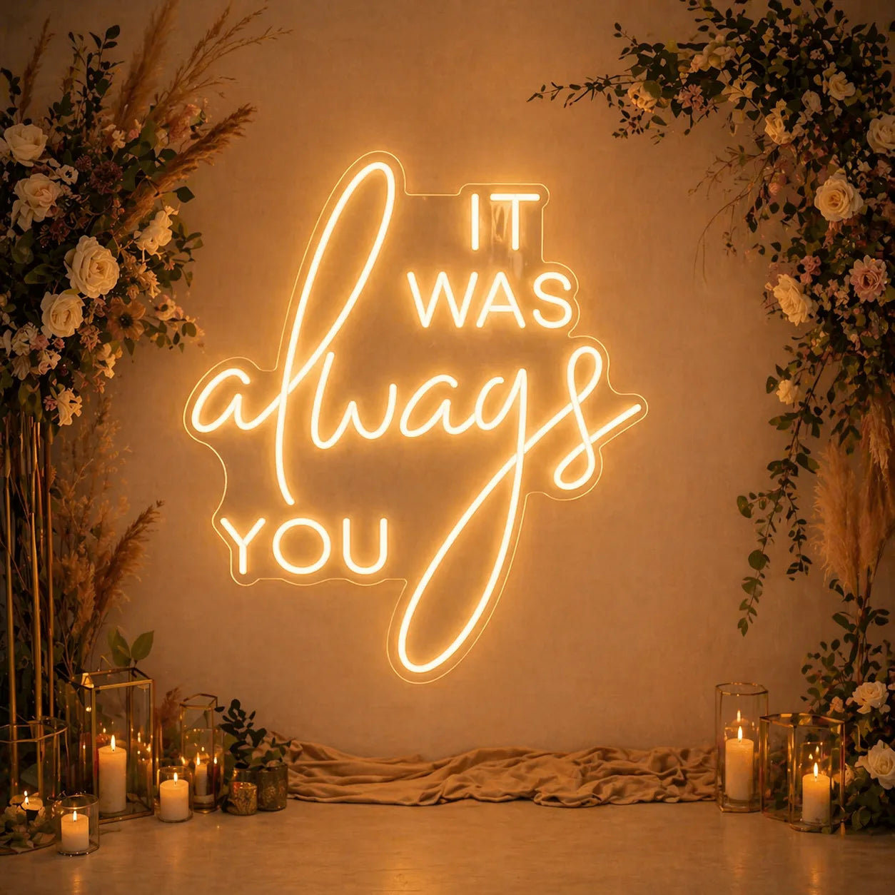 Néon Romantique Mariage