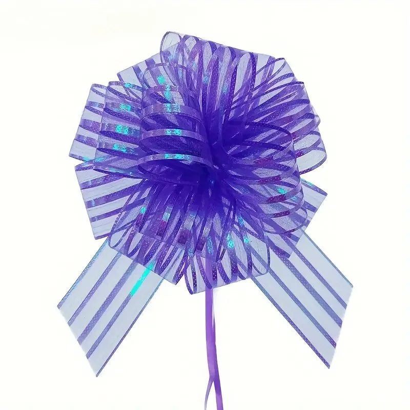 Nœud Violet Déco Voiture Design