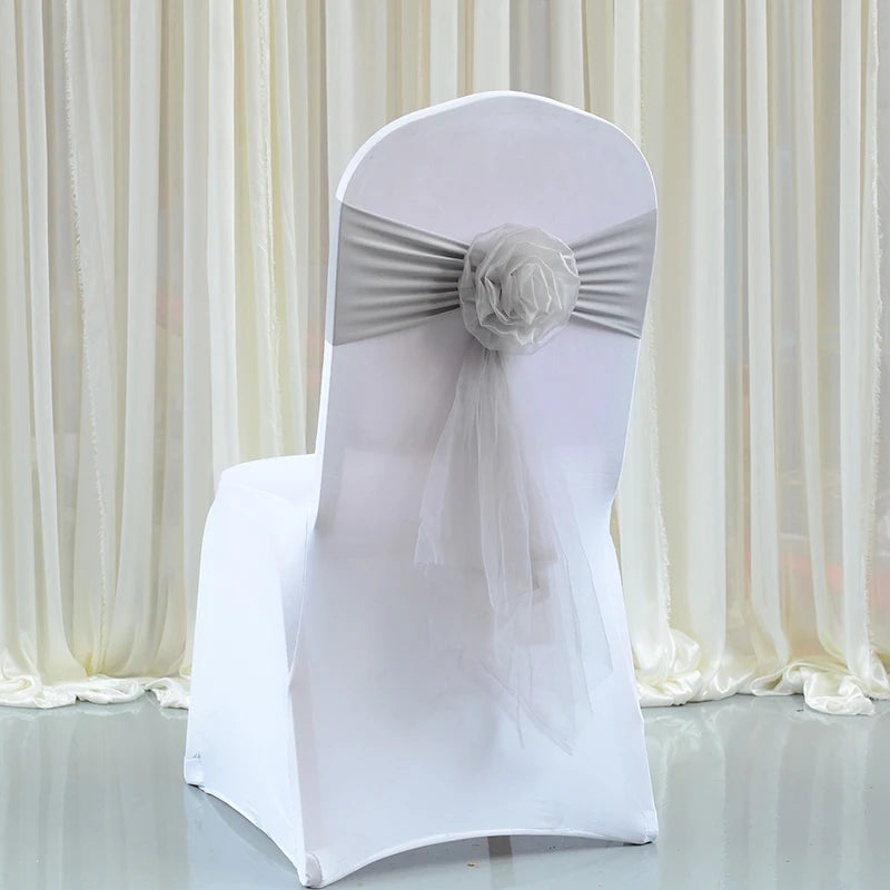 Nœud de Chaise à Déco Florale chic