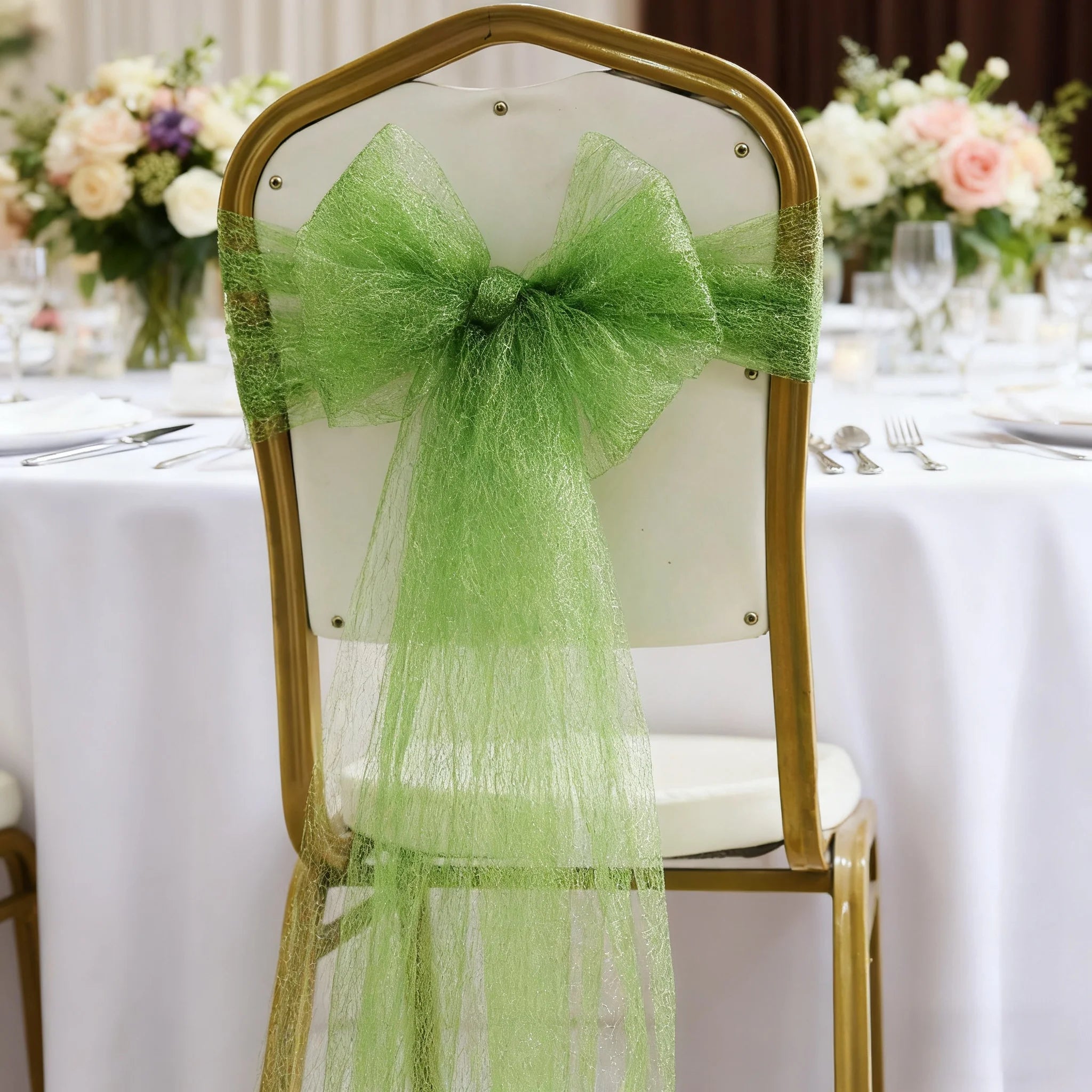 Nœud de Chaise Léger Pour Mariage Glamour
