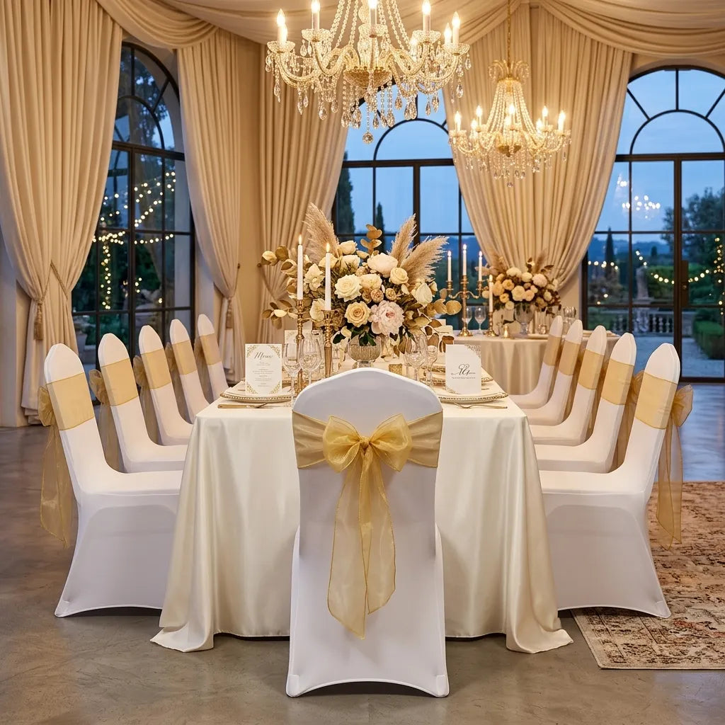 Nœud de Chaise Mariage Or Unique