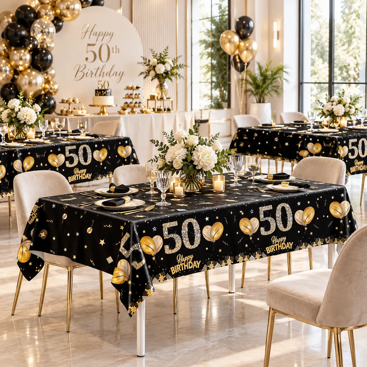 Nappe Anniversaire 50 ans Classe