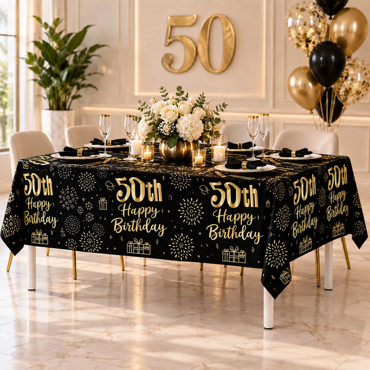 Nappe Anniversaire 50th
