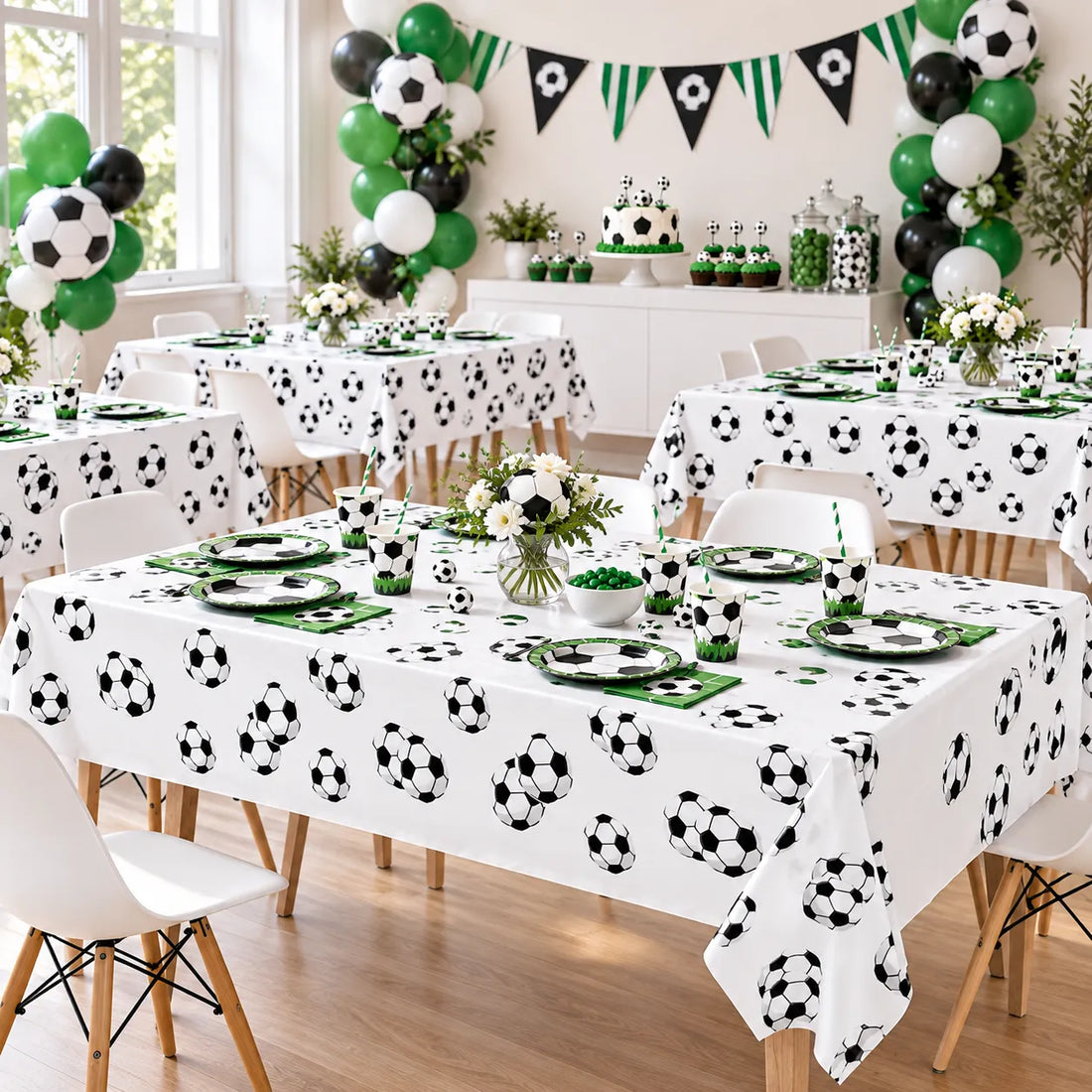 Nappe Anniversaire Football Unique