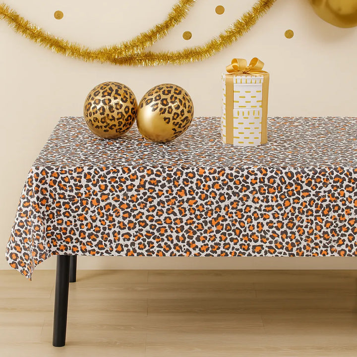 Nappe Anniversaire Imprimé Léopard