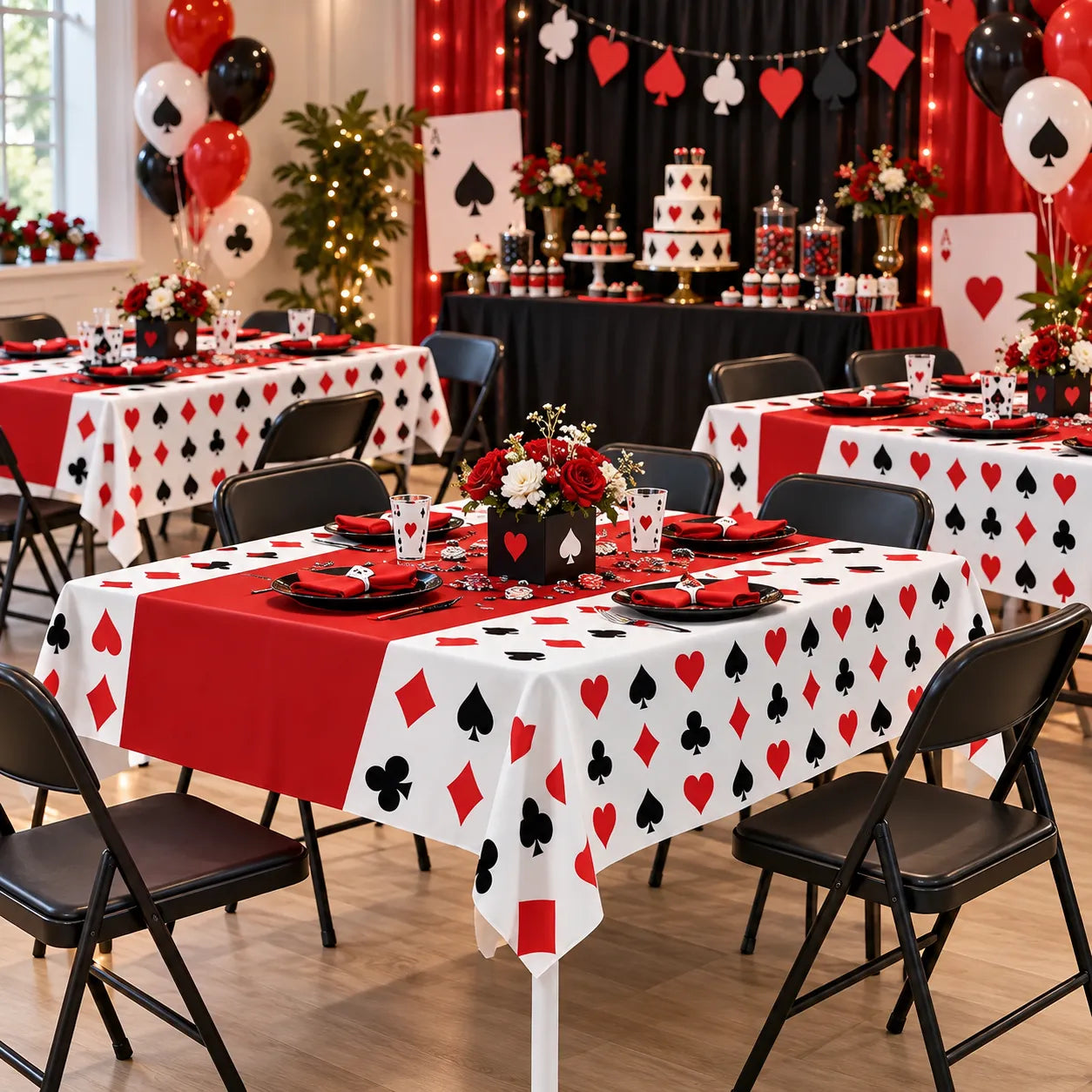 Nappe Anniversaire Poker Originale