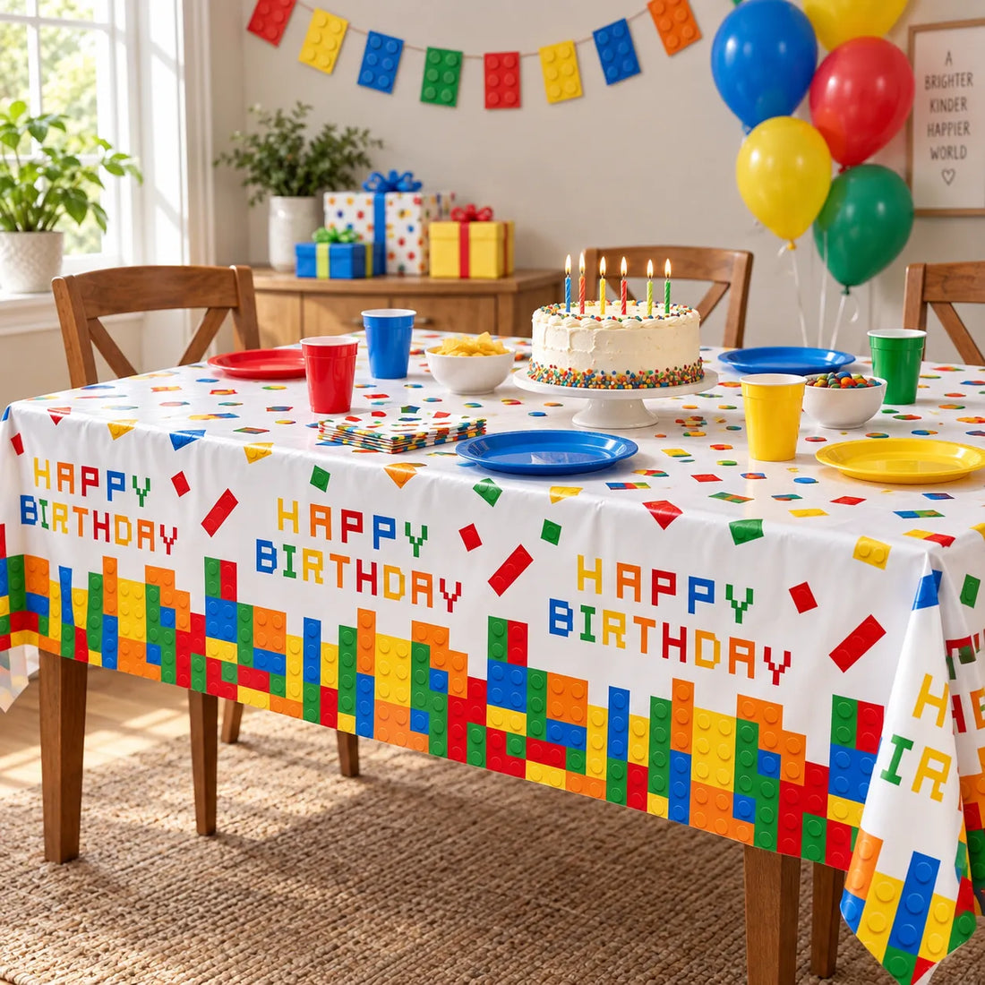 Nappe Anniversiare Blocs de Construction