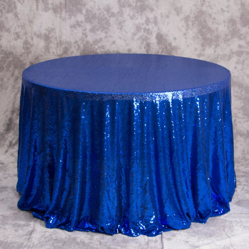 Nappe Bleu Roi Mariage Unique