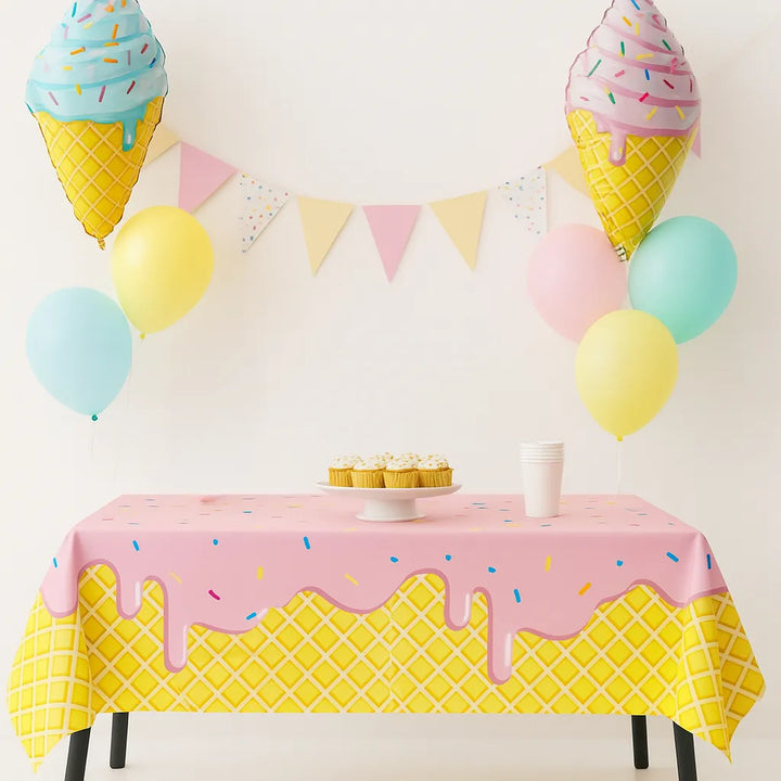 Nappe Crème Glacée Rose