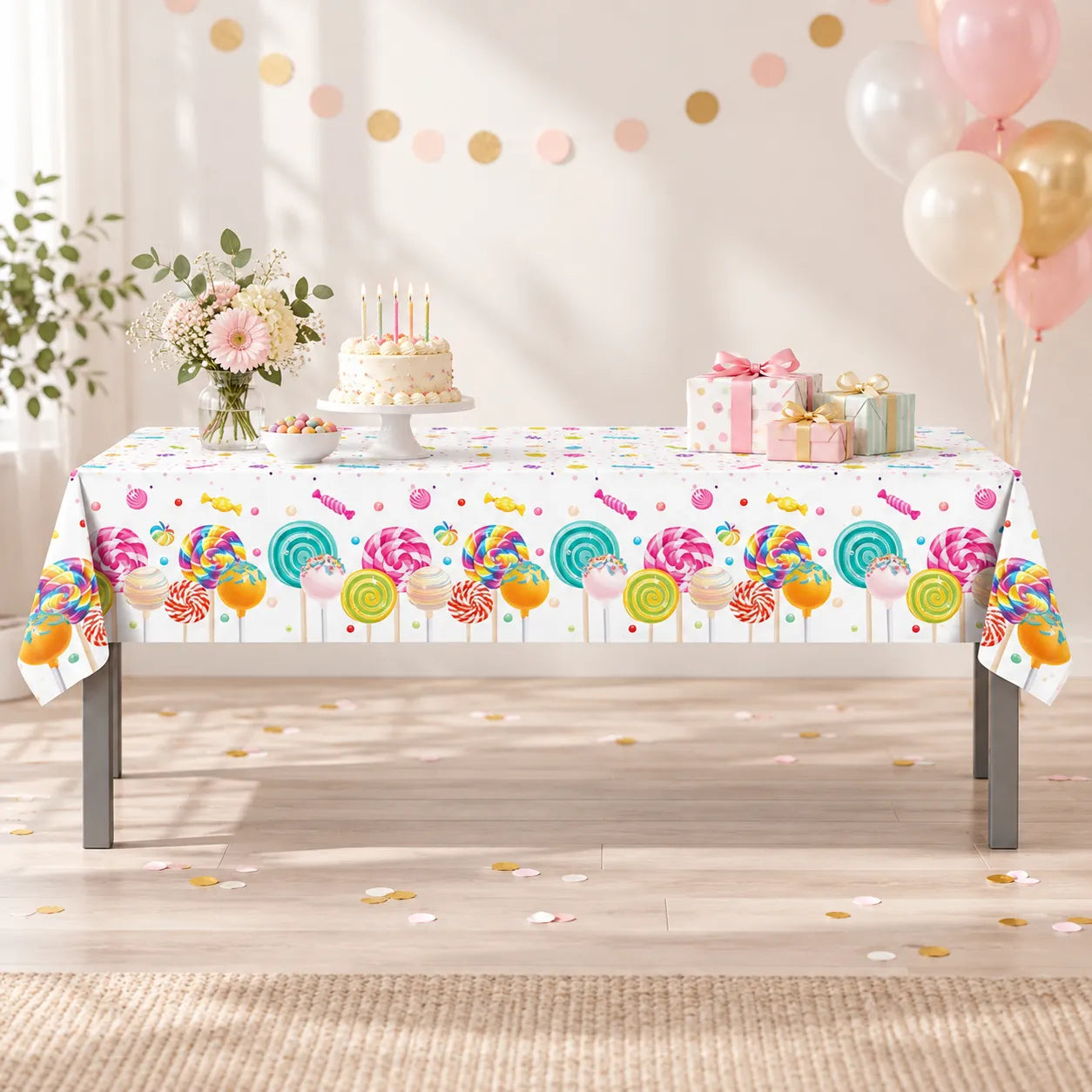 Nappe Jetable Sucreries