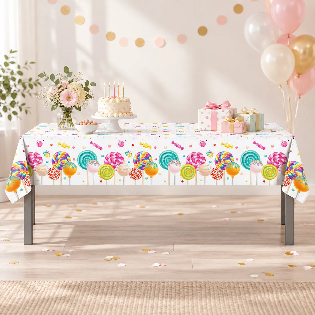 Nappe Jetable Sucreries