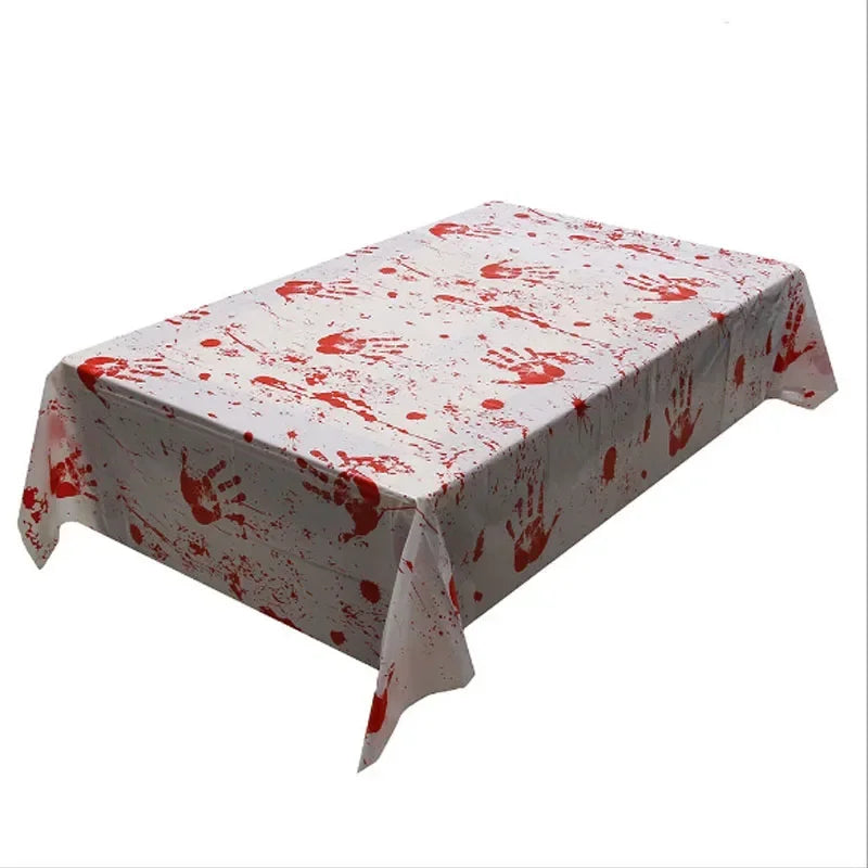 Nappe Sanglante Halloween Effrayante