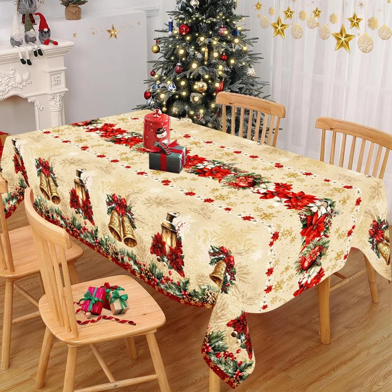 Nappe de Noël Cloches et Raffinée