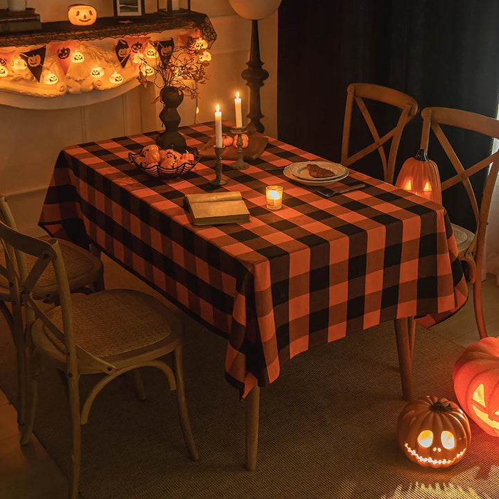 Nappe de Table Halloween Carreaux