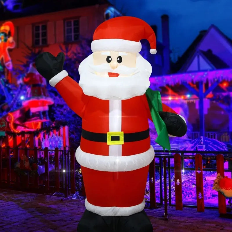 Père Noël Déco Gonflable