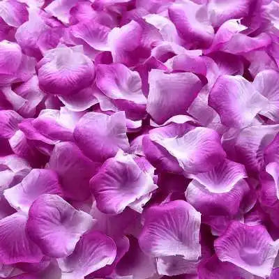 Pétales De Fleurs Artificielles Violet Dégradé glamour