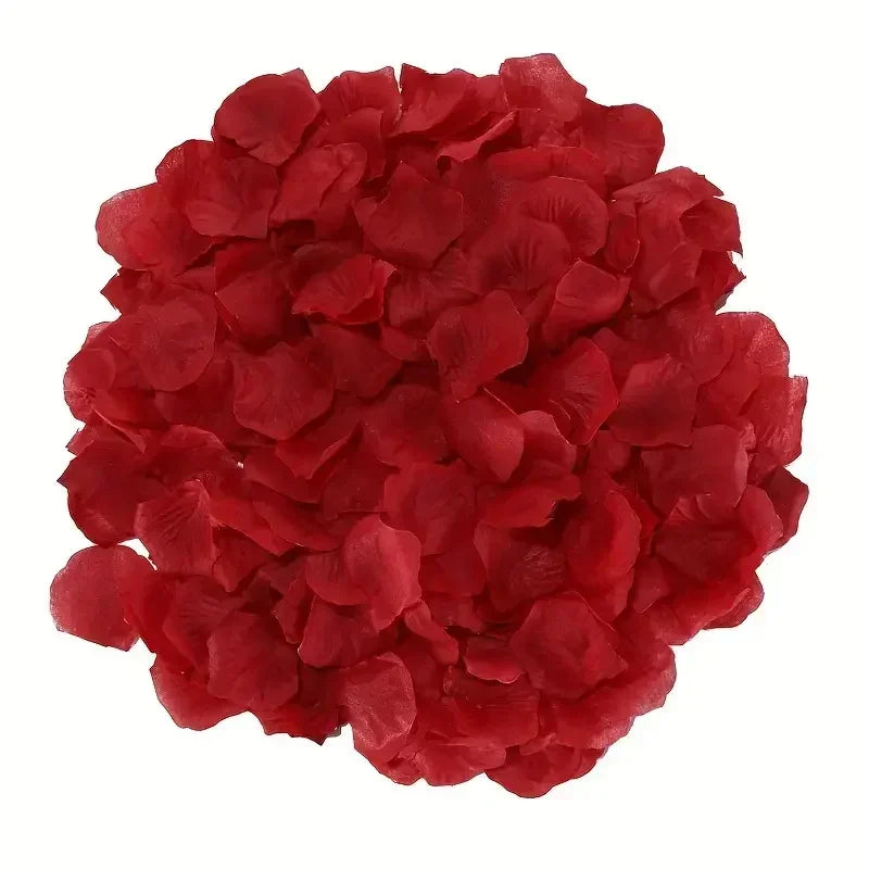 Pétales de Fleurs Bordeaux Mariage Glamour