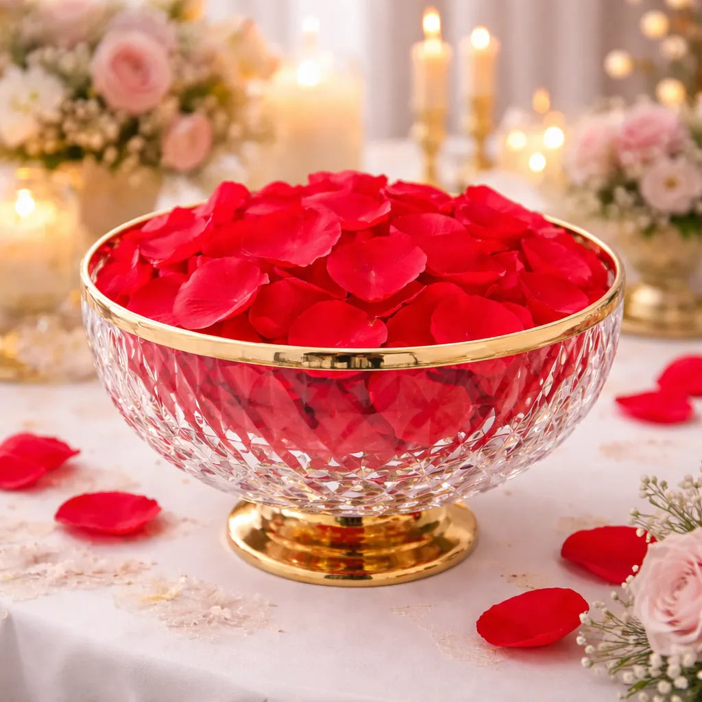 Pétales de Fleurs Rouge