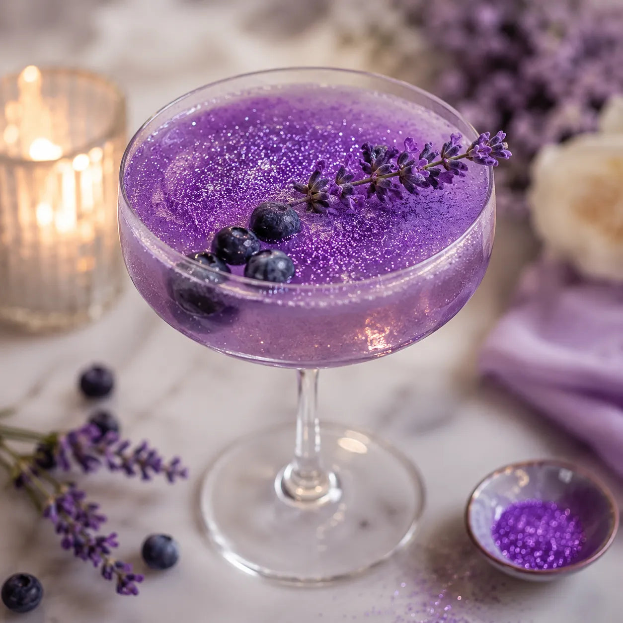 Paillettes Pour Gâteau Violet luxe