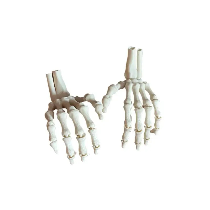 Paire de Main Squelettes Déco Unique