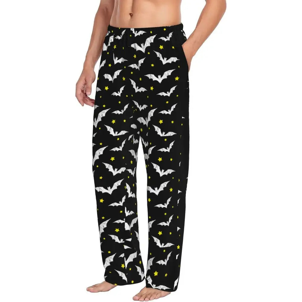 Pantalon Pyjama Homme Noir Halloween