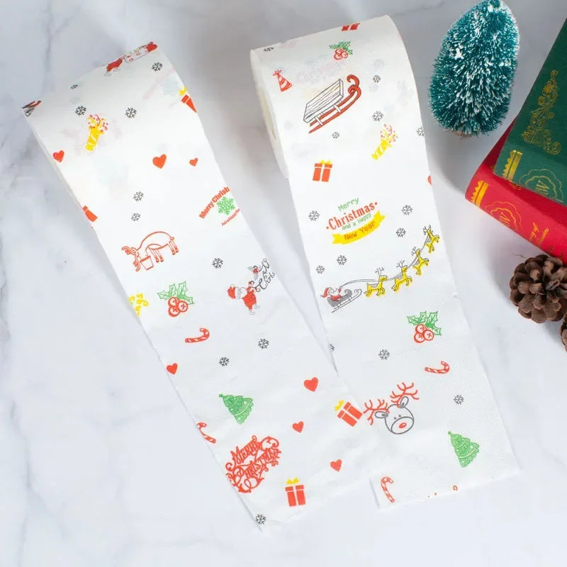 Papier Toilette Illustration Noël