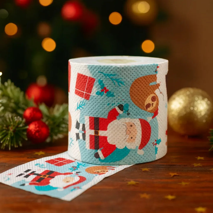 Papier Toilette Noël Illustré