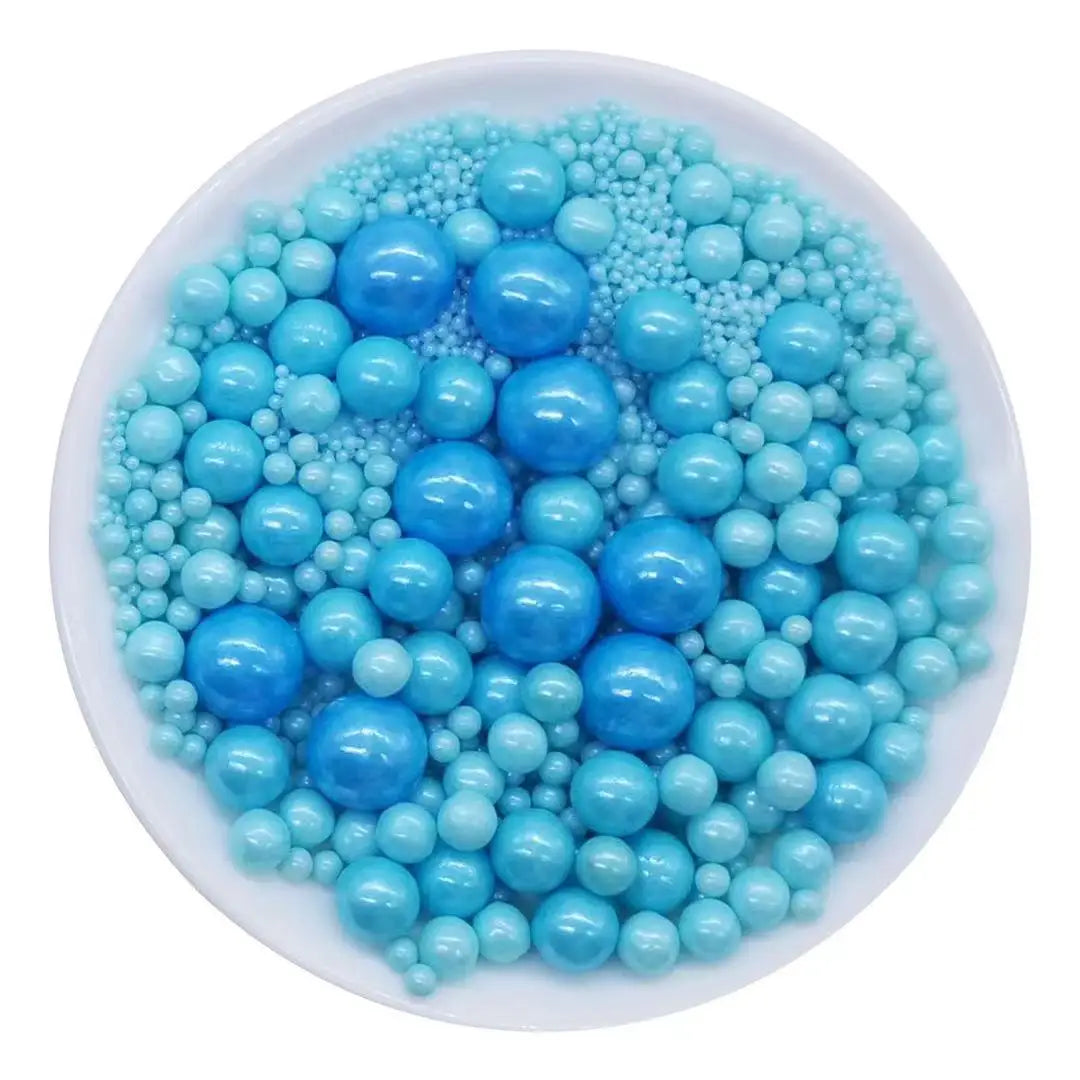 Perles Bleues Gâteau moderne