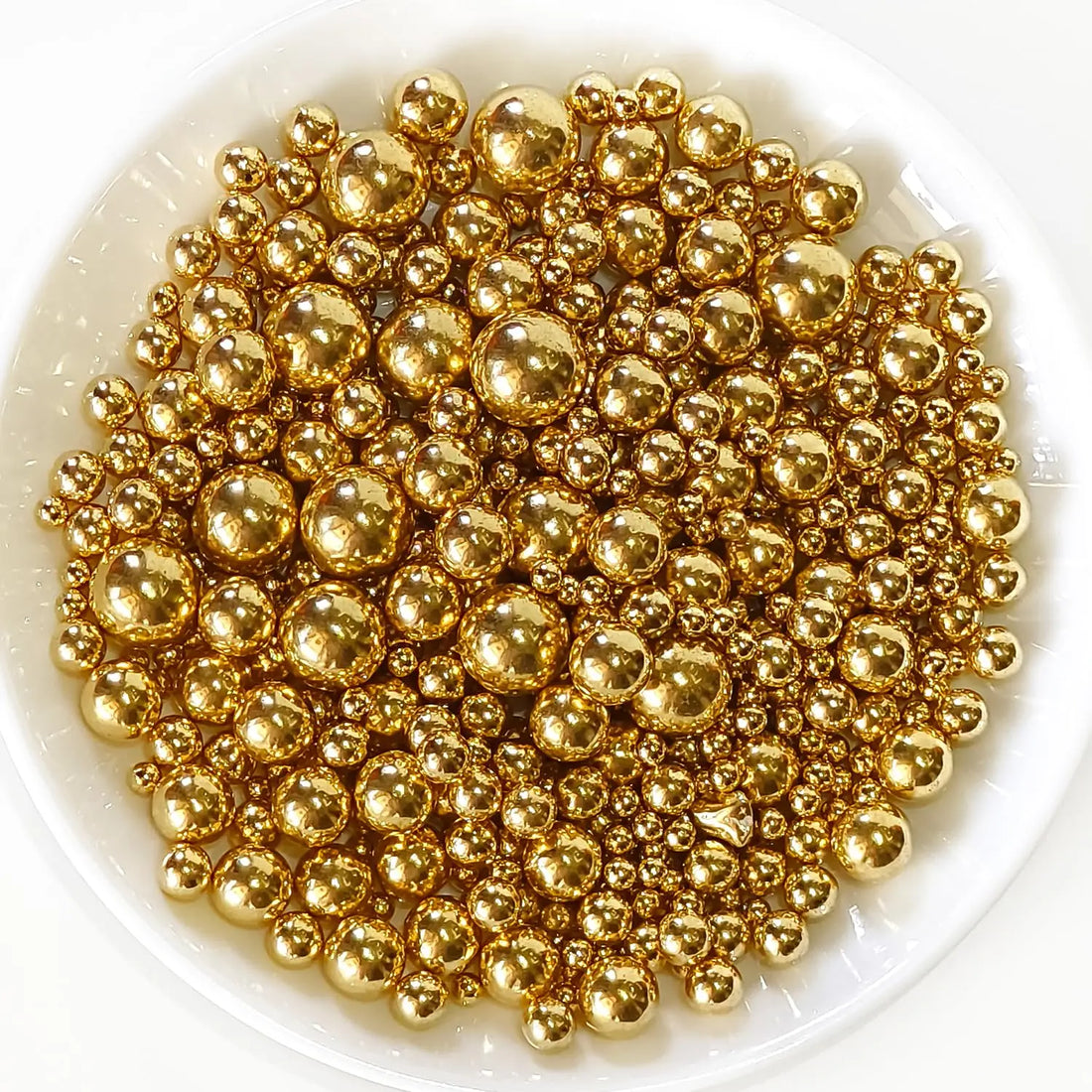 Perles Comestibles Dorées Design