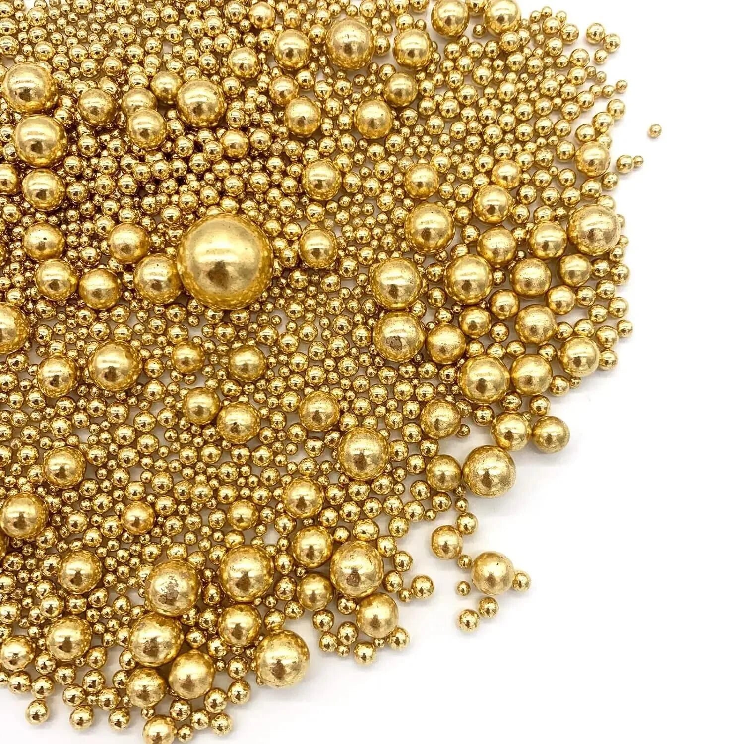 Perles Comestibles Dorées Elégant