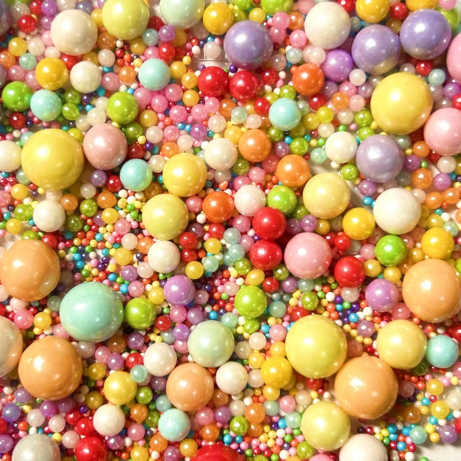 Perles Comestibles Multicolores harmonieuse
