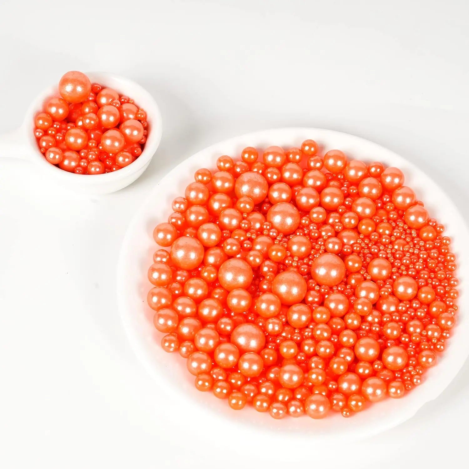 Perles Comestibles Oranges Sucrée