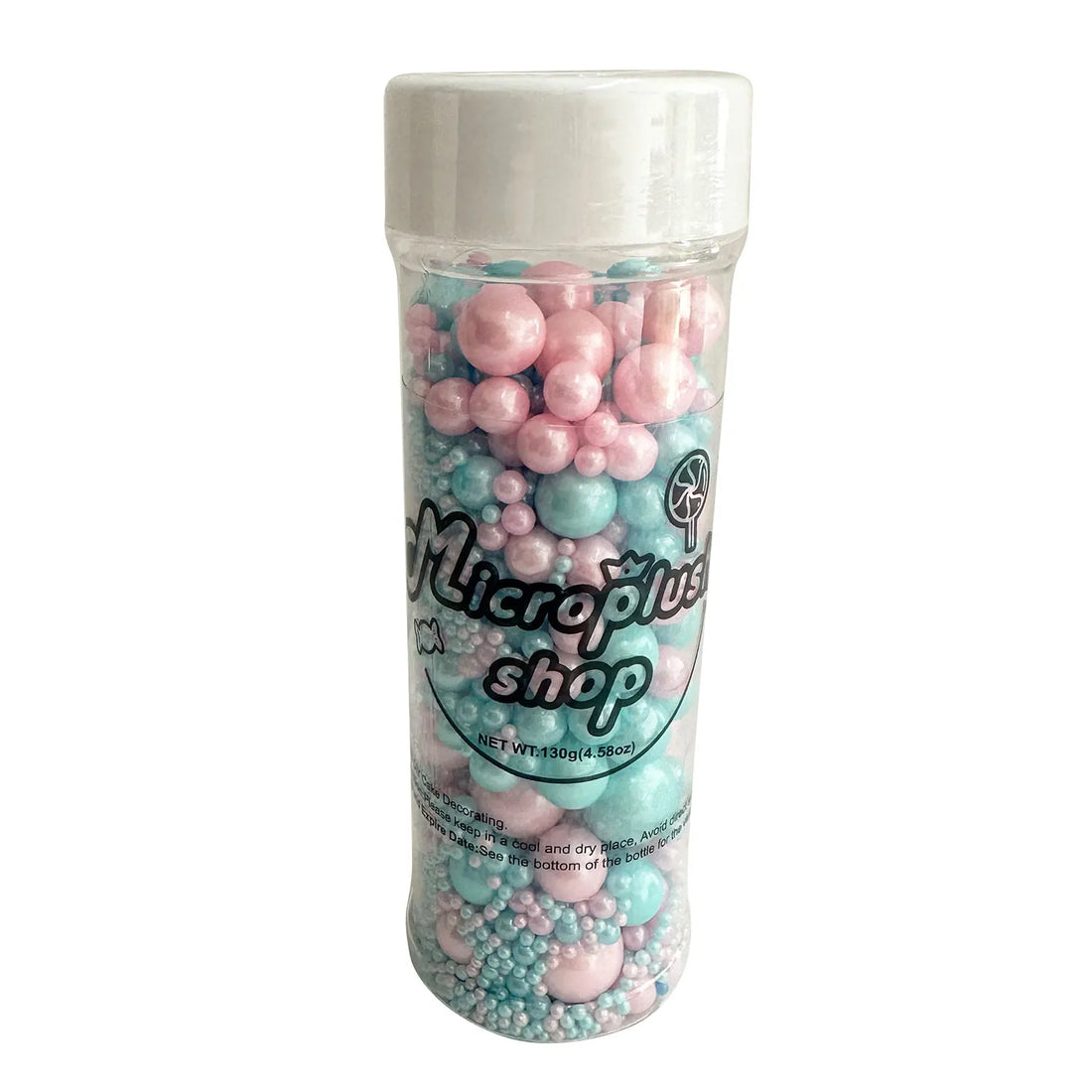 Perles Gâteau Roses et Bleues Douce