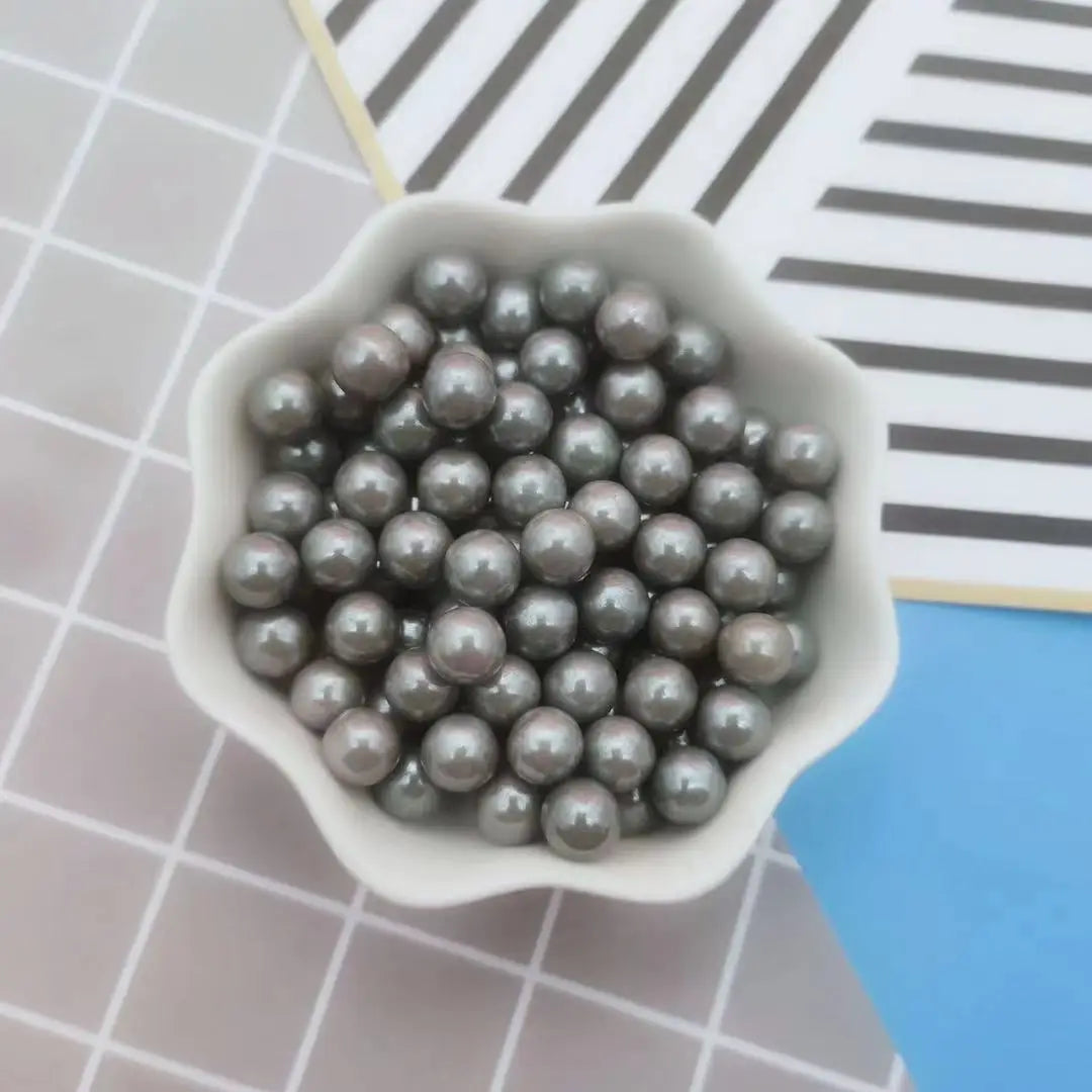 Perles Grises Comestibles Pour Gâteau sophistiqué