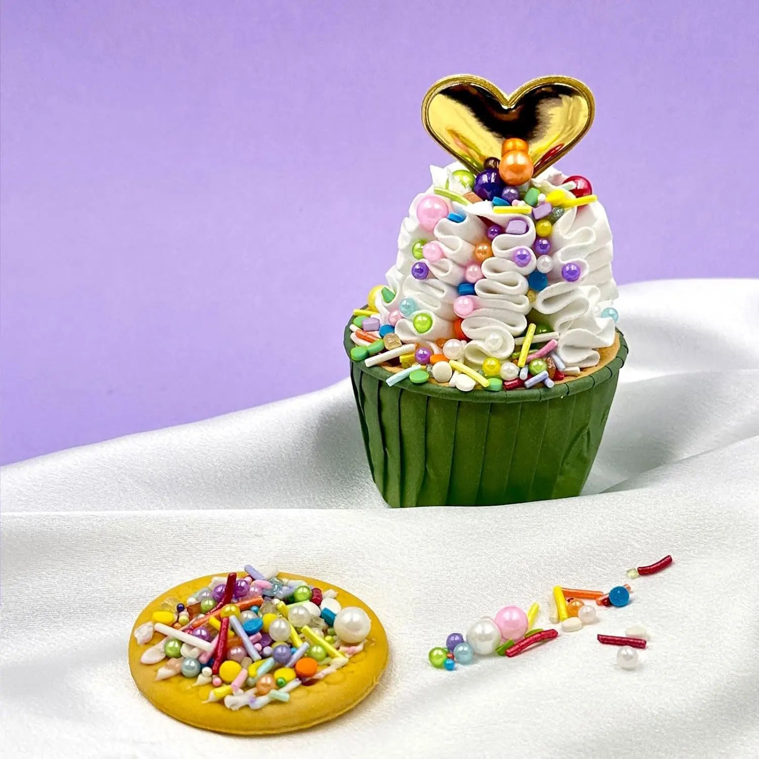 Perles et Vermicelles Multicolores pour Gâteau Colorée