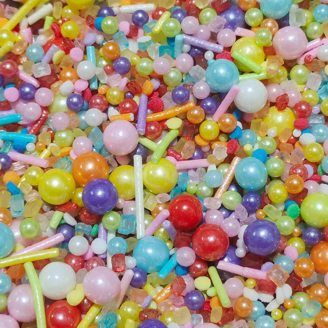 Perles et Vermicelles Multicolores pour Gâteau Dynamique