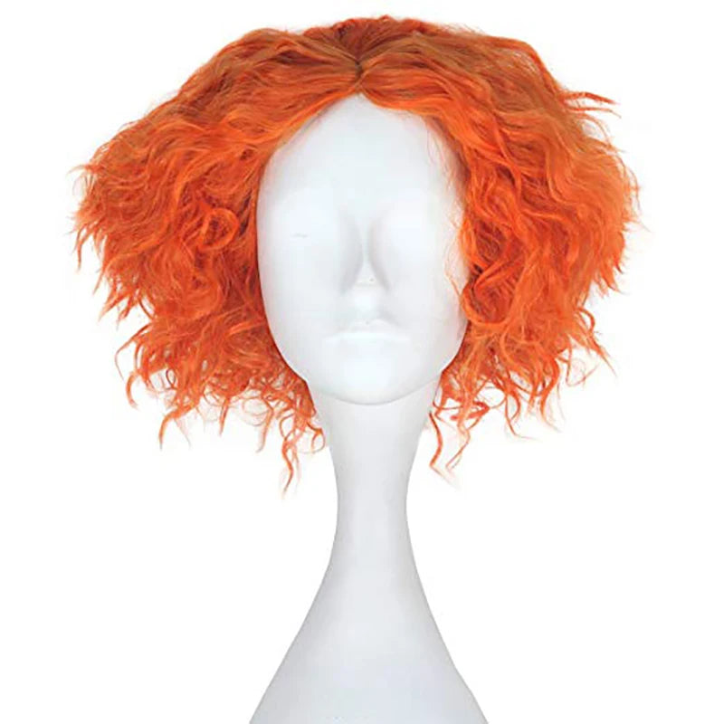 Perruque Orange Halloween sympa
