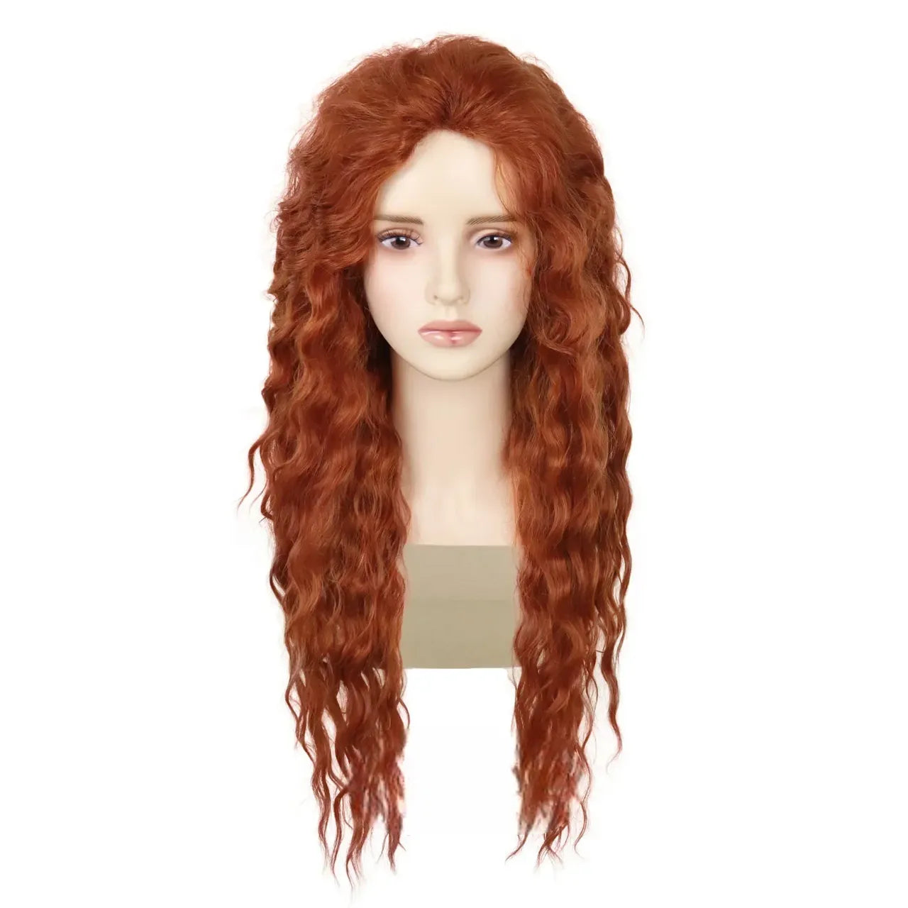 Perruque Rousse Halloween charnelle